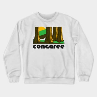 Retro Congaree ))(( Tourist Souvenir National Park Design Crewneck Sweatshirt